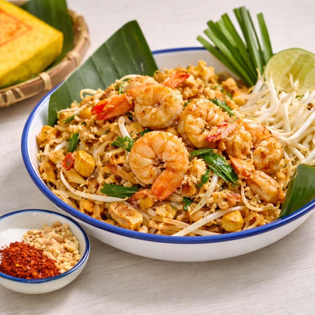 ผัดไทยกุ้ง