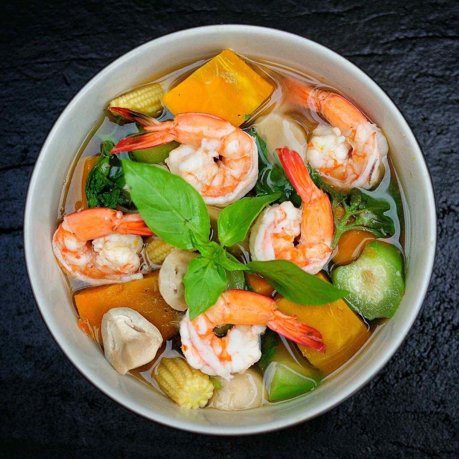 แกงเรียงกุ้ง