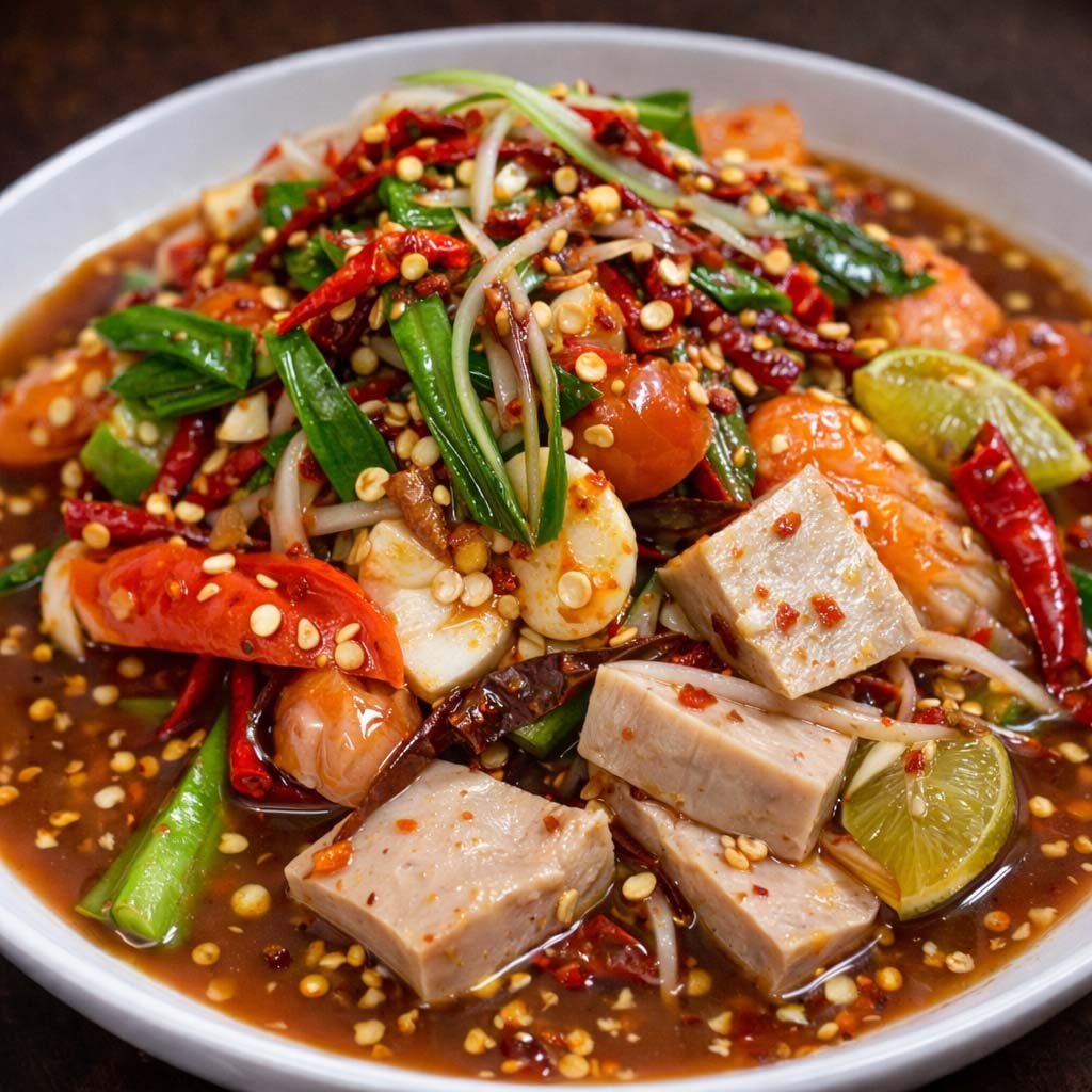 ตำหมูยอ