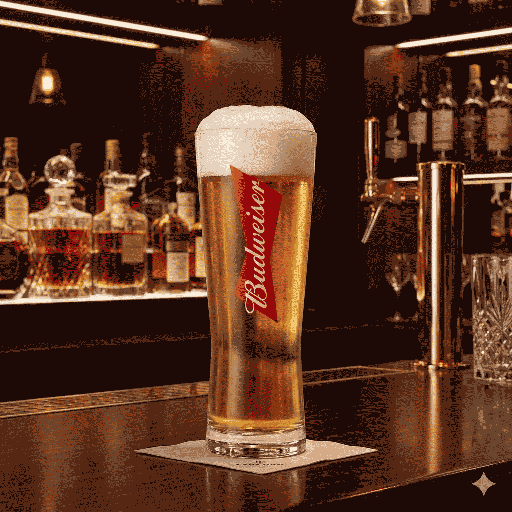 Budwiser glass