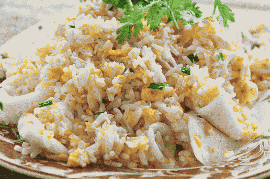 ข้าวผัดหมึก (เล็ก)