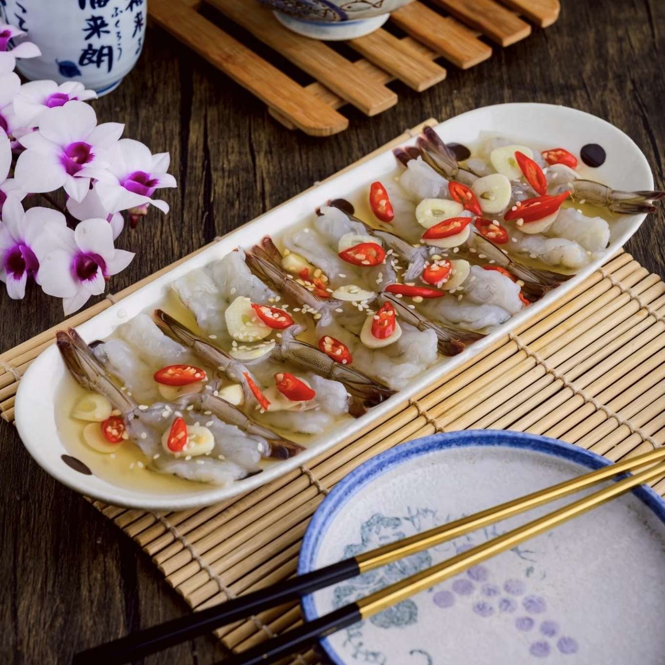 กุ้งดองน้ำปลากวน